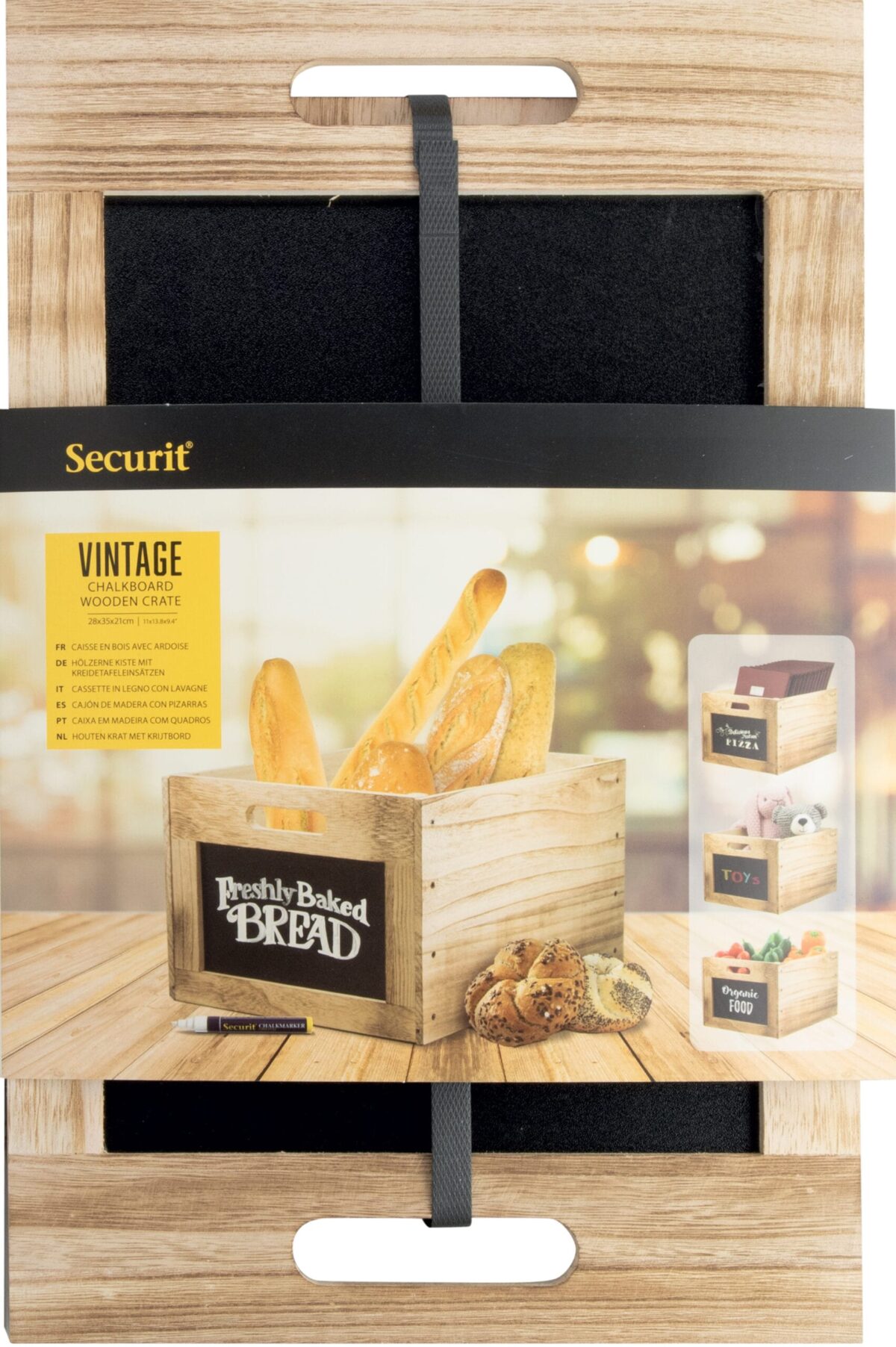 SECURIT Holzbox TABLECADDY CR-CB braun 21x35x28.3cm – Hochwertig & günstig bei ShopDeca
