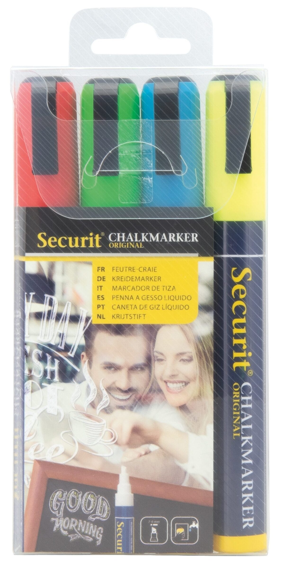 SECURIT Kreidestift 2-6mm SMA510-V4 ass. 4 Stück – Hochwertig & günstig bei ShopDeca