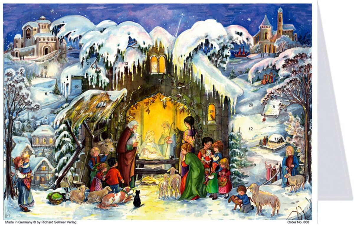SELLMER Adventskalender 400 40557 Jesus ist geboren – Hochwertig & günstig bei ShopDeca