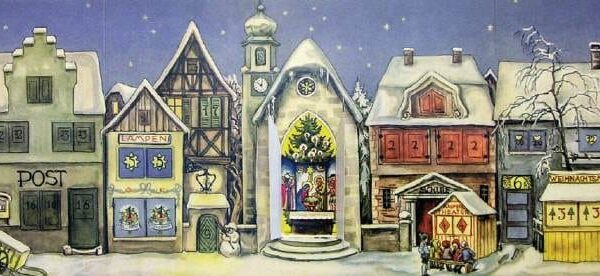 SELLMER Adventskalender 21,7x69,7cm RS100