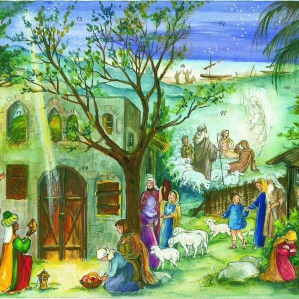 SELLMER Adventskalender 59x21cm RS260