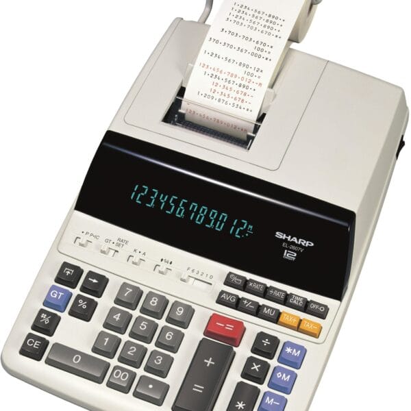 SHARP Bürorechner druckend 2607V