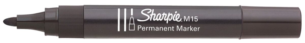SHARPIE Marker M15 2mm S0192584 schwarz – Hochwertig & günstig bei ShopDeca