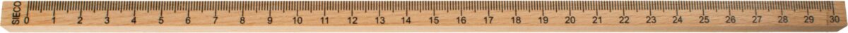 SIECO Lineal 30cm 10030 Holz – Hochwertig & günstig bei ShopDeca