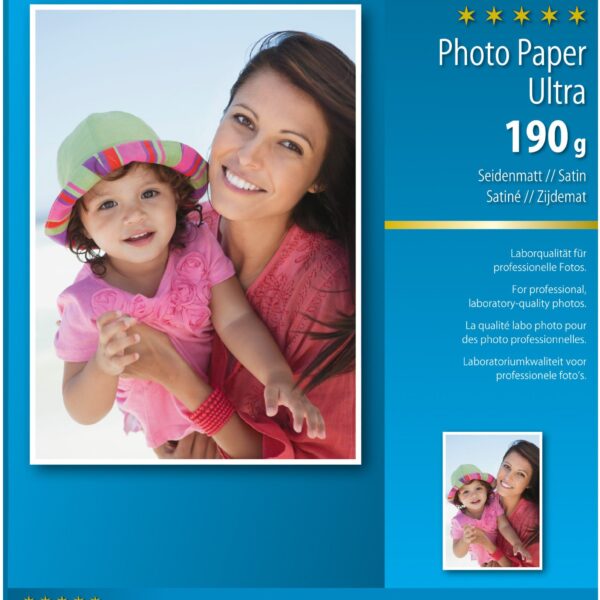 SIGEL InkJet Fotopapier A4 IP669 190g,matt, weiss 50 Blatt