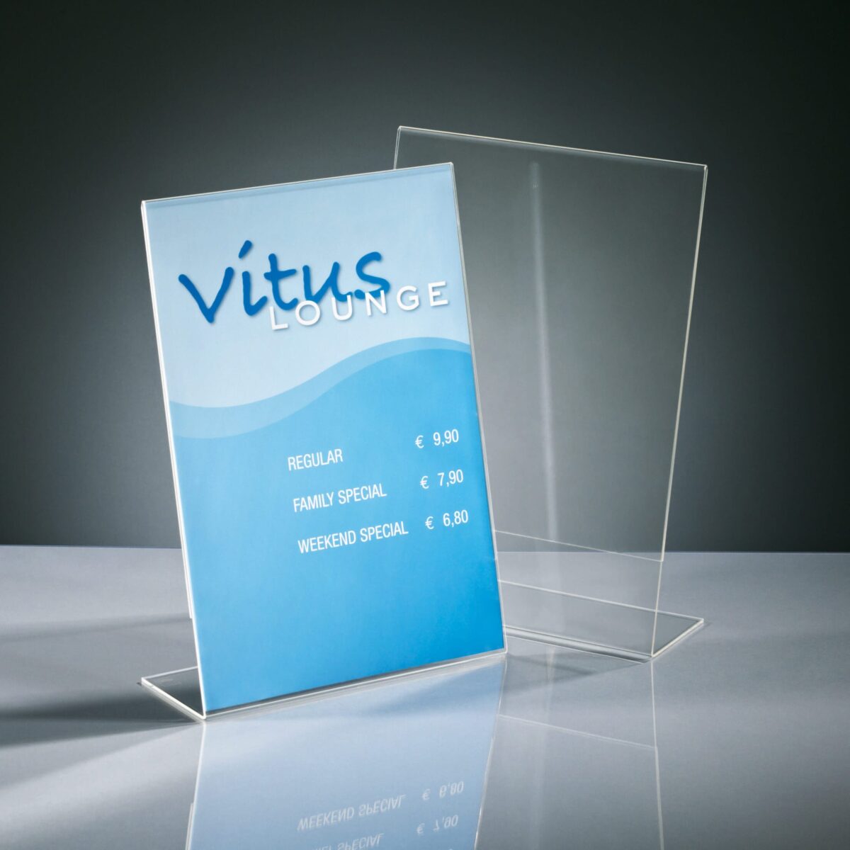 SIGEL Tischsteller A3 TA213 transparent – Hochwertig & günstig bei ShopDeca