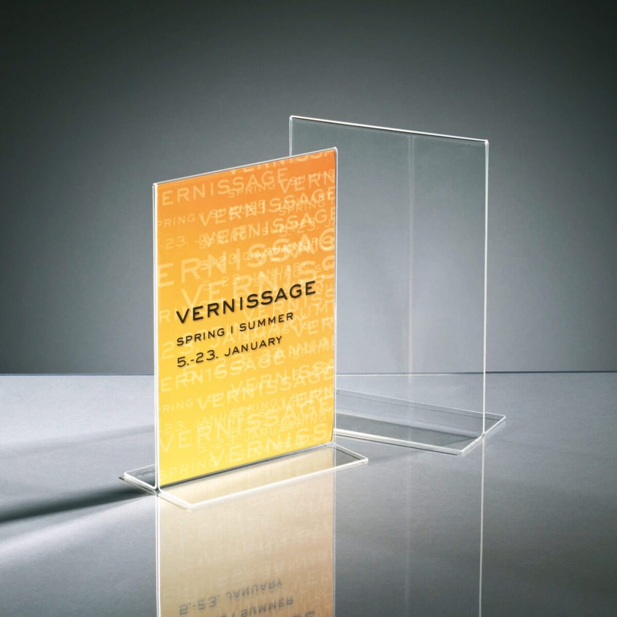SIGEL Tischsteller A5 TA222 transparent – Hochwertig & günstig bei ShopDeca