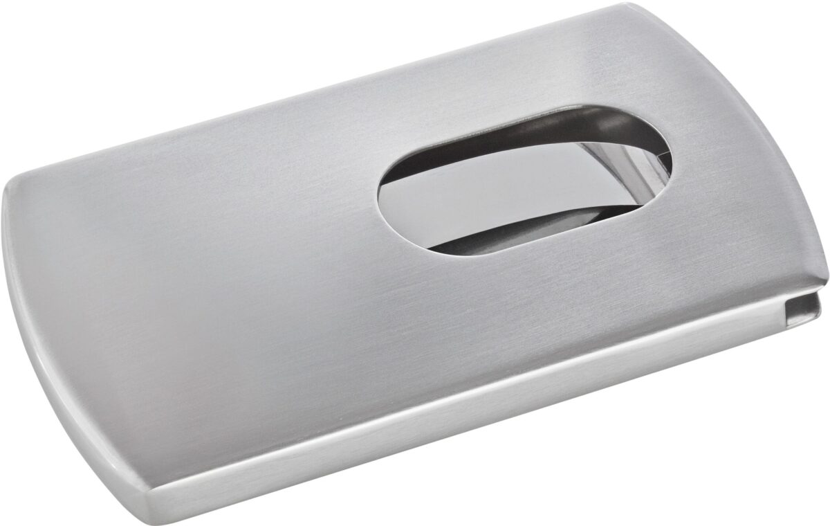 SIGEL Visitenkarten-Etui Snap VZ120 Edelstahl,12 ST.silber – Hochwertig & günstig bei ShopDeca