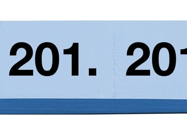 SIMPLEX Garderobenblock 201-300 13089 blau 100 Blatt