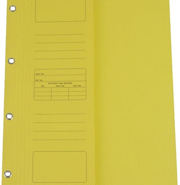 SIMPLEX Filex-Mappen A4 30101 gelb
