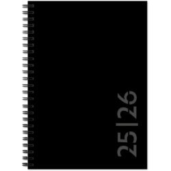 SIMPLEX Schüleragenda Colors 25/26 40140S9.26 1T/1S 12M schwarz ML 12x16.5cm