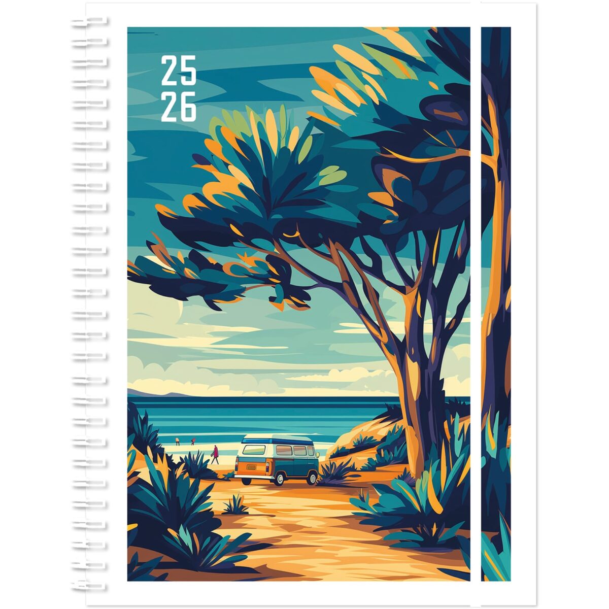 SIMPLEX Schüleragenda Emotions 25/26 500211.26 1T/1S 12M Surf Van 12x16.5cm – Hochwertig & günstig bei ShopDeca
