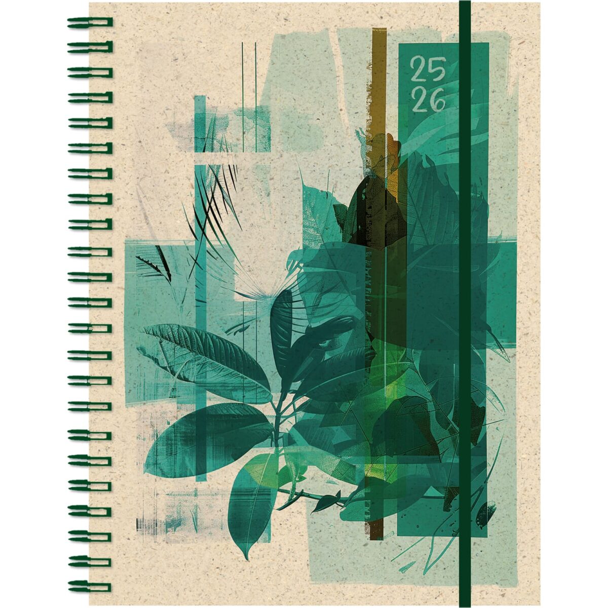 SIMPLEX Schüleragenda Graspapier 25/26 500410.26 1W/2S 12M Plants ML 12x16.5cm – Hochwertig & günstig bei ShopDeca