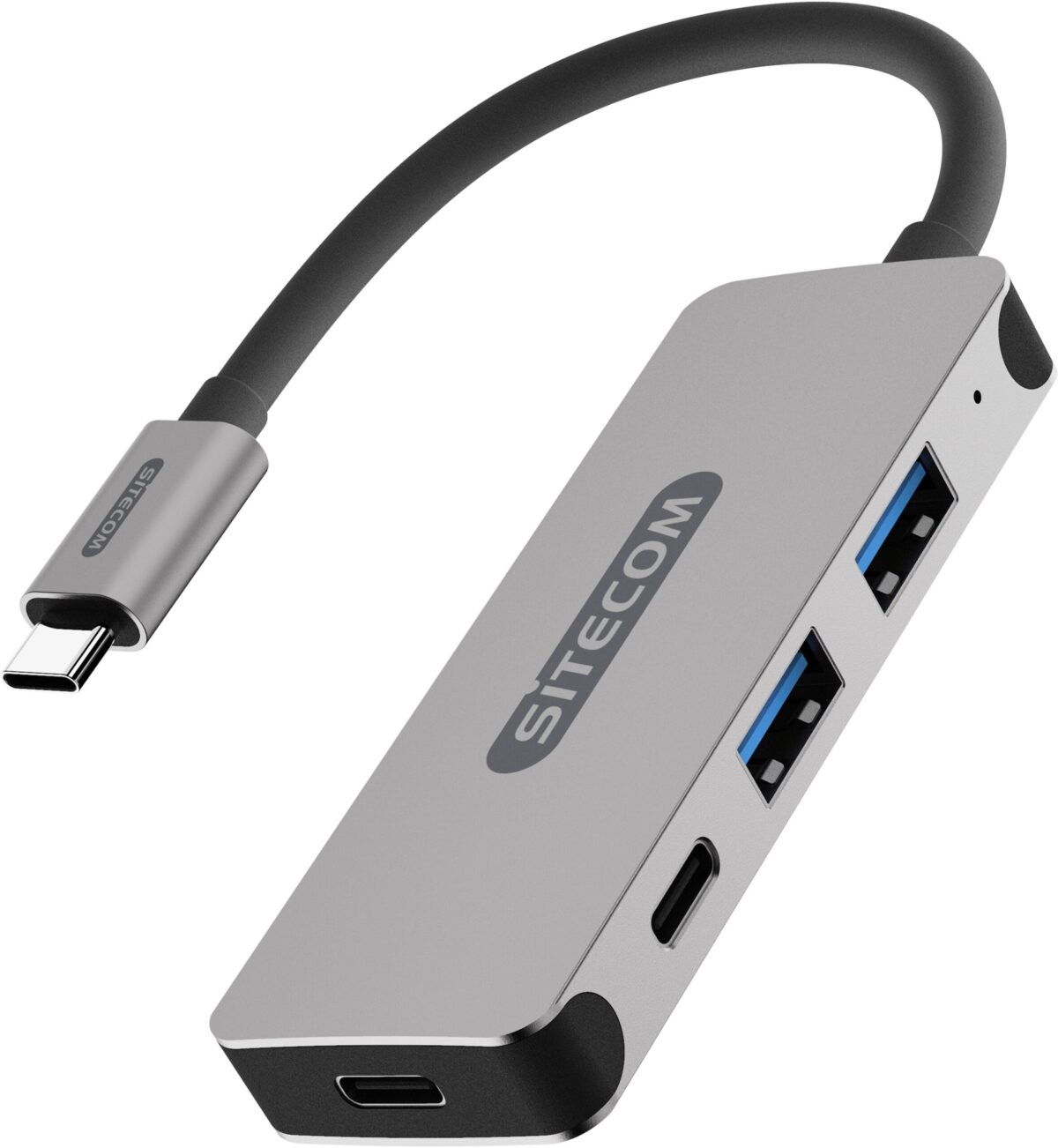 SITECOM USB-C Hub 4 Port CN-384 2x USB 3.1-A + 2x USB-C 5Gbps – Hochwertig & günstig bei ShopDeca