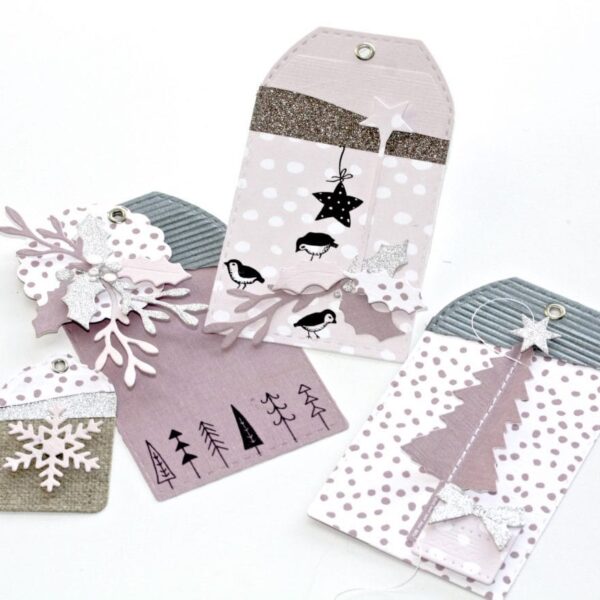 SIZZIX Stanzformen Etiketten 662838 9er Set