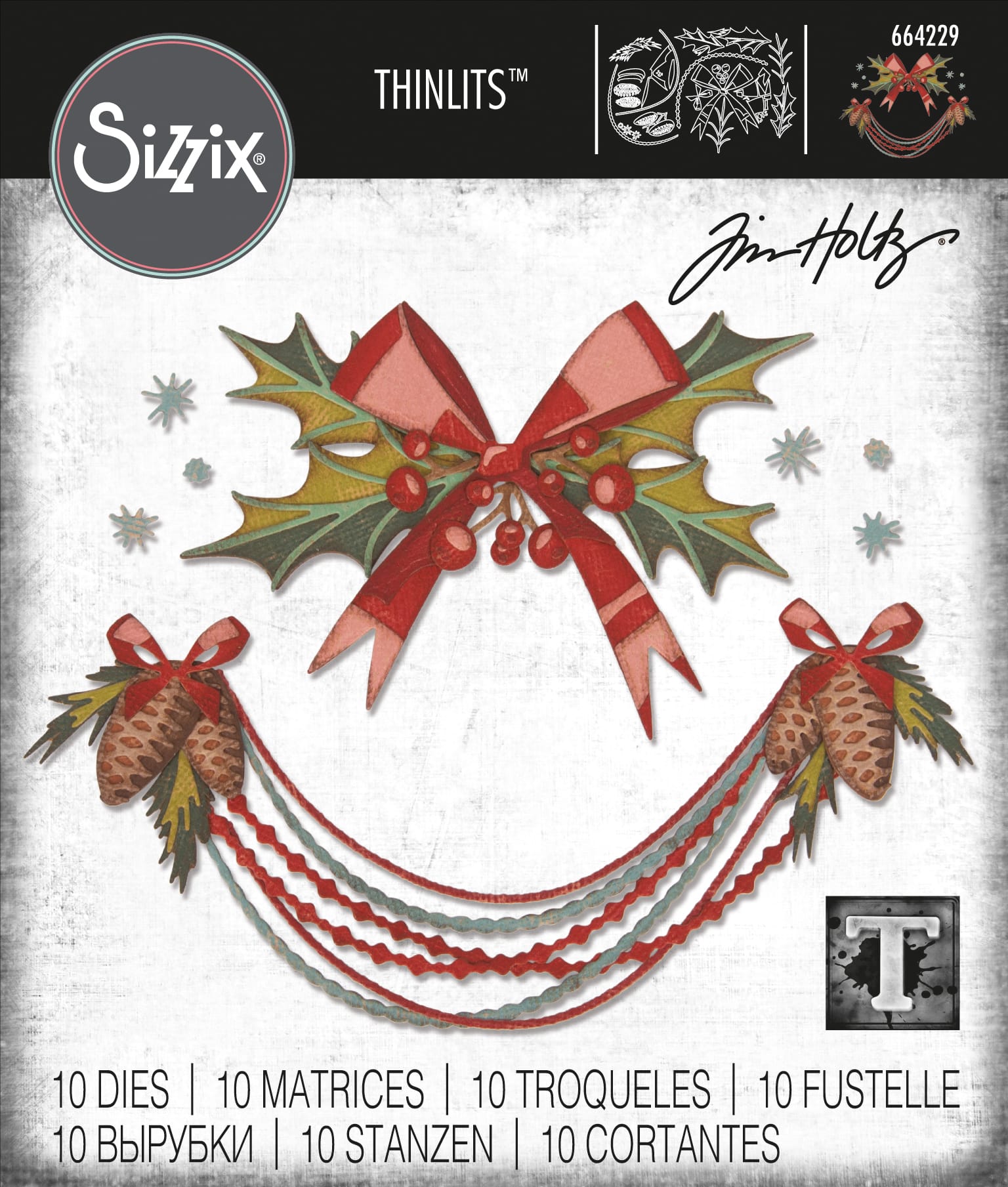 SIZZIX-664229-0630454258940 SIZZIX Stanzformen Raumdeko 664229 10er Set – Hochwertig & günstig bei ShopDeca