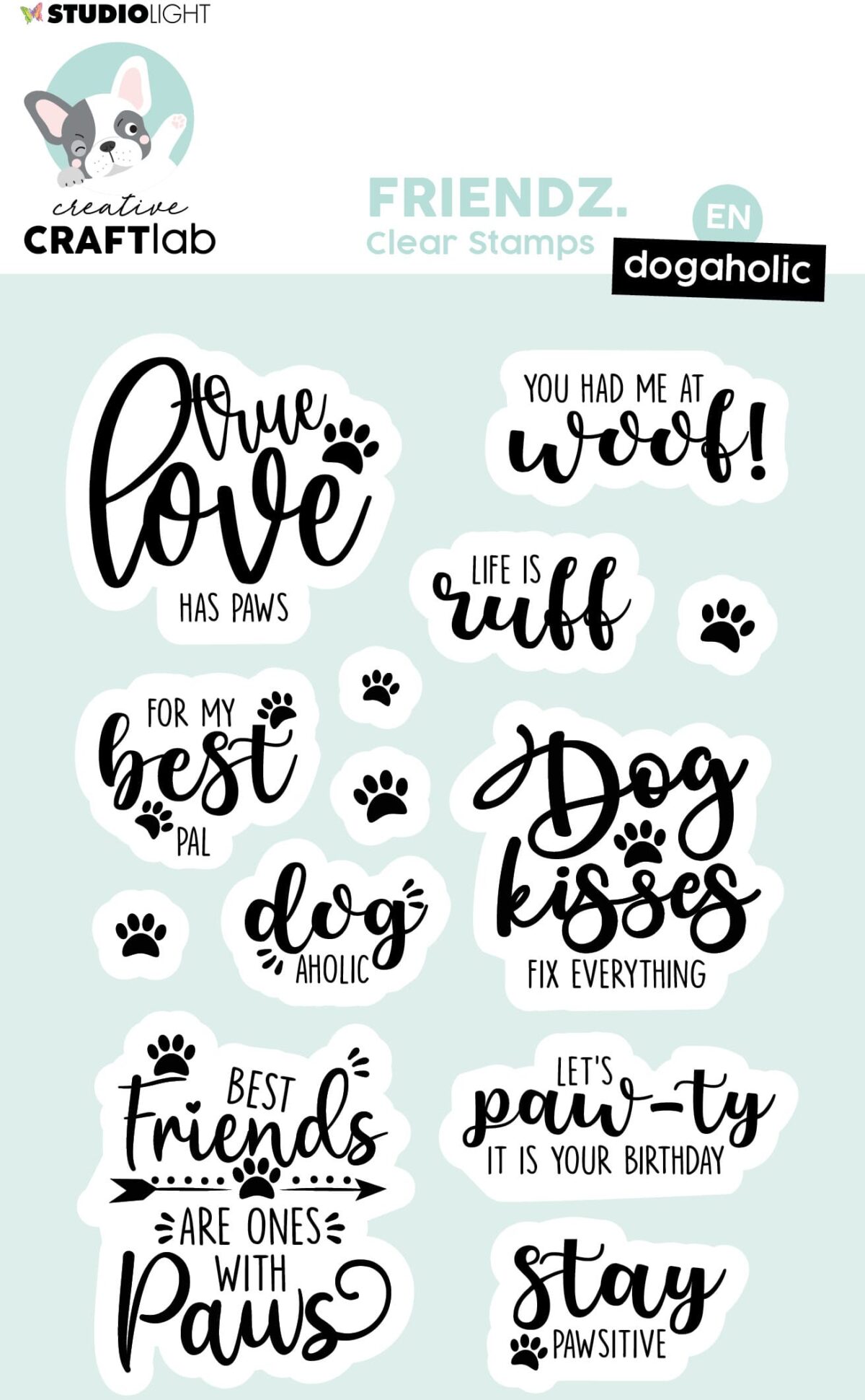 SIZZIX Klarischtstempel Friendz STAMP166 10.5x14.8x0.4cm – Hochwertig & günstig bei ShopDeca
