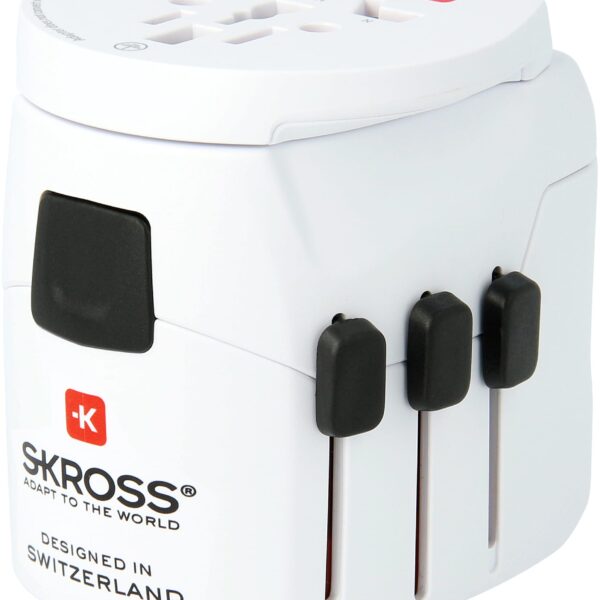SKROSS World Travel Adapter 1.302471 PRO Light USB 4xA World