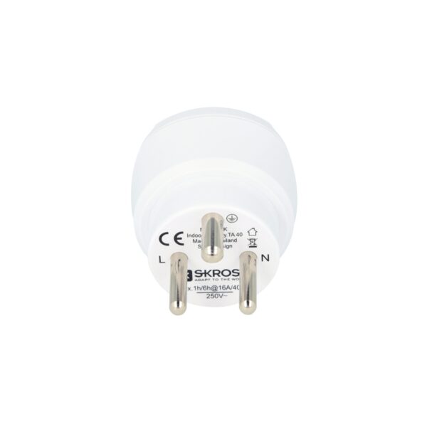 SKROSS Country Travel Adapter 1.500232 Europe to Denmark