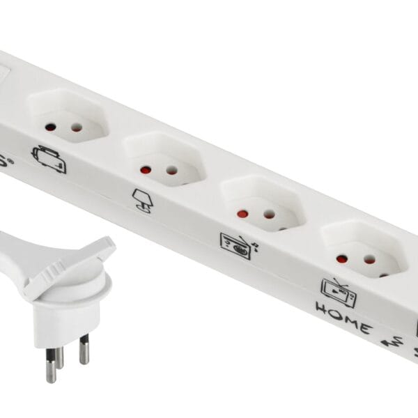 SKROSS Home Station USB Retail white 69.41350 4xTyp13, 1x USB-C + 1x USB-A