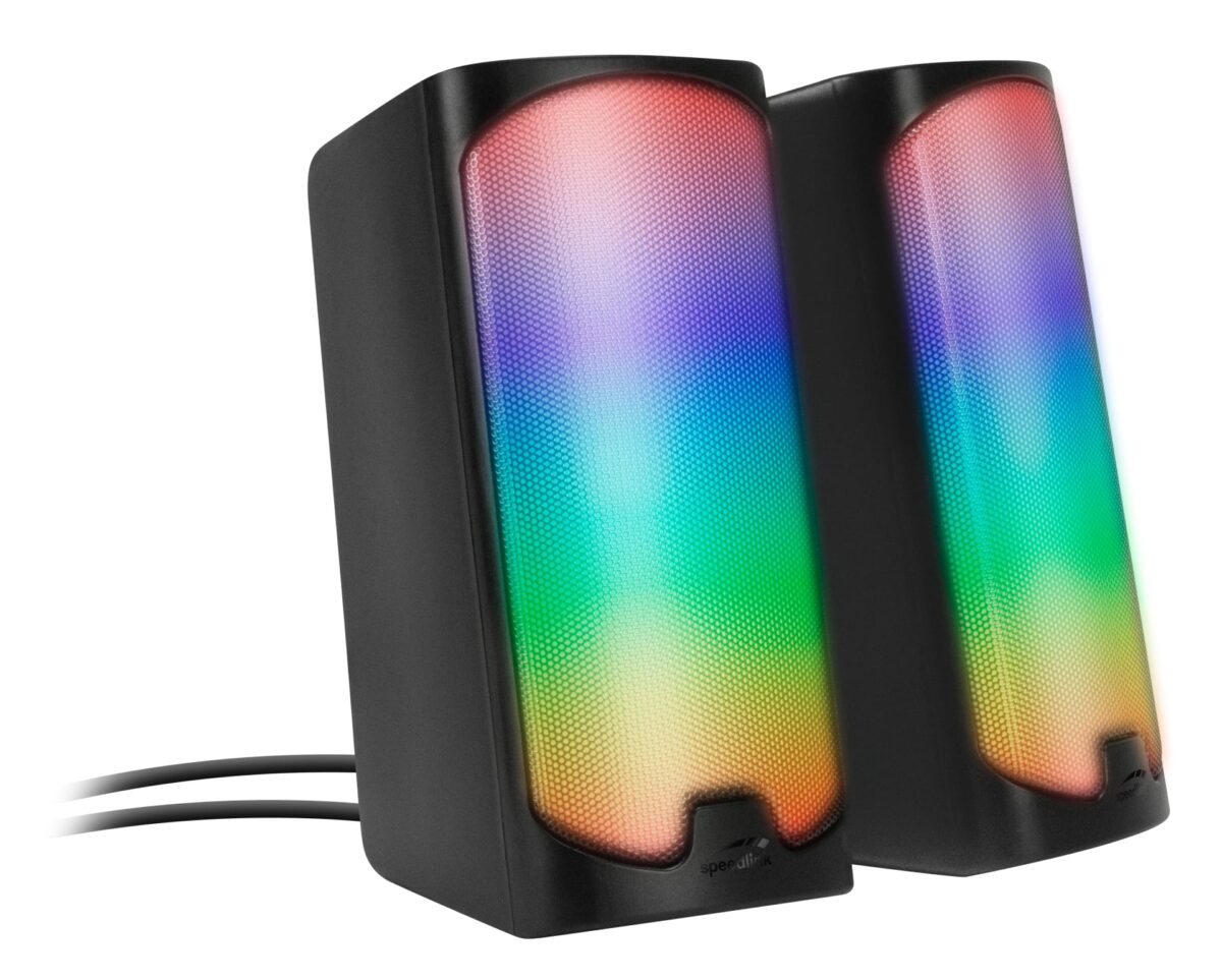 SPEEDLINK TONOS Gaming Speaker SL-810009-BK RGB, Stereo, Black – Hochwertig & günstig bei ShopDeca