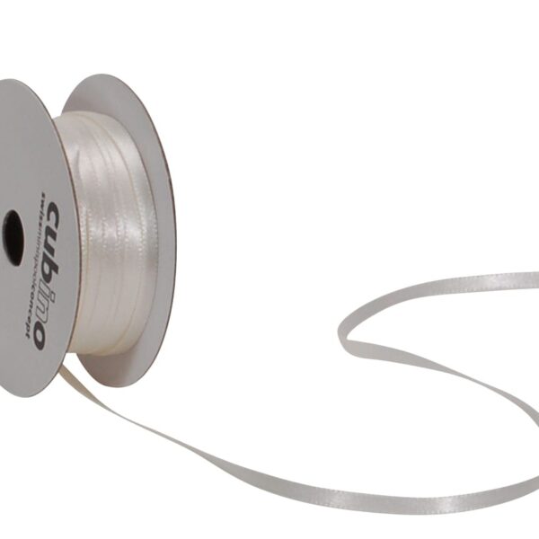 SPYK Satinband Cubino 2082.0353 3mmx8m bridal white