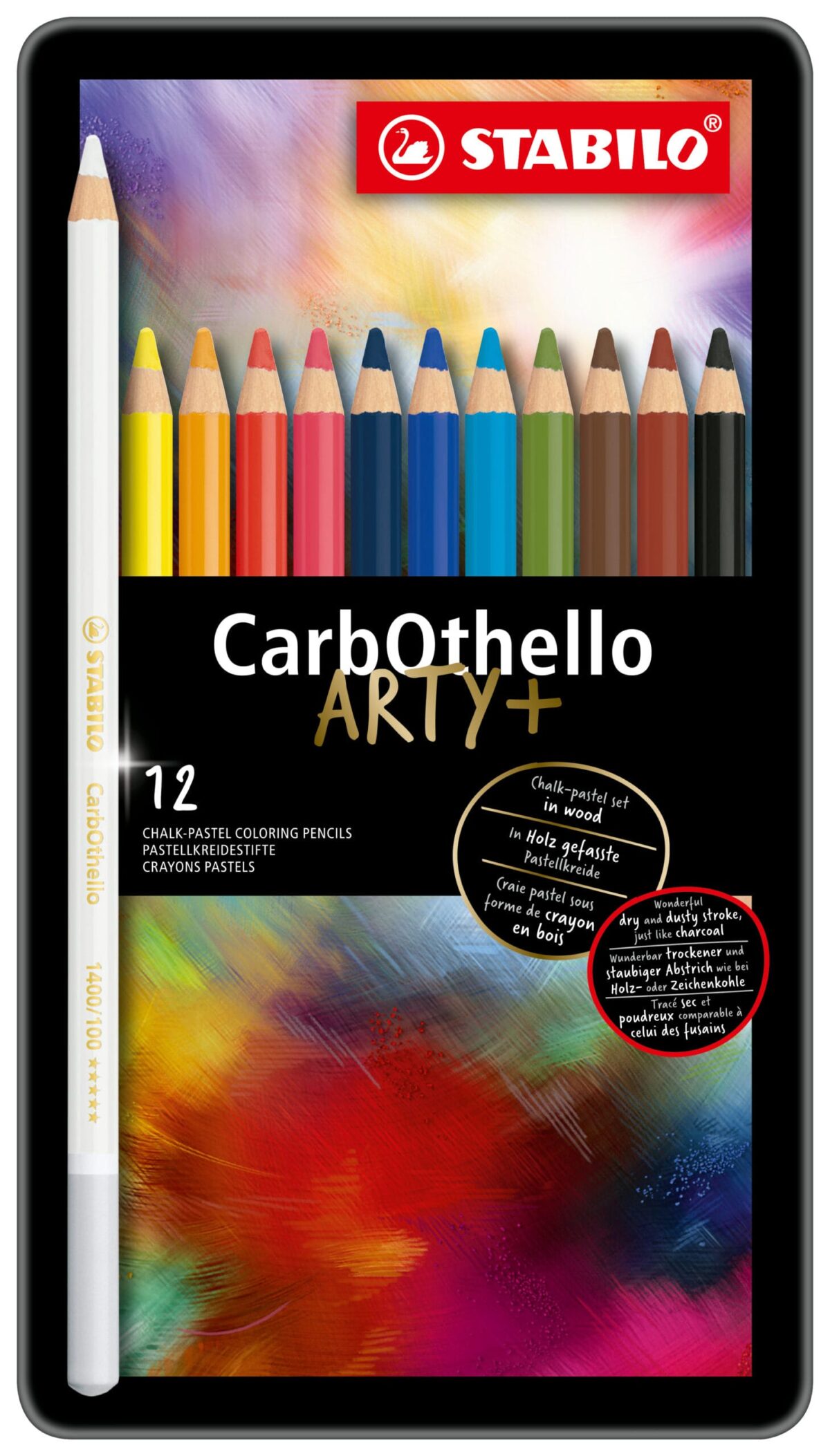 STABILO CarbOthello Pastellkreidestift 1412-6 12 Farben – Hochwertig & günstig bei ShopDeca