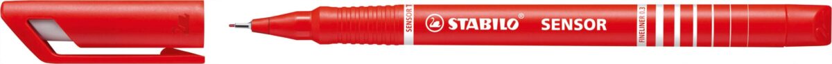 STABILO Feinschreiber sensor 0,3mm (F) 189/40 rot – Hochwertig & günstig bei ShopDeca