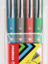 STABILO worker colorful Roller 0.5mm 2019/4 4 Farben ass.