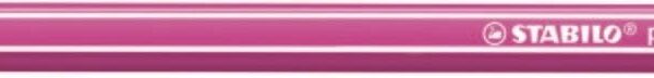 STABILO Bleistift 160 mit Gummi HB 2160/01HB pink