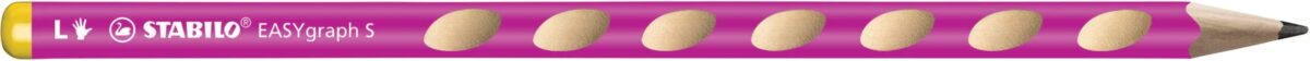STABILO Bleistift EASYgraph S HB 325/01-HB-6 pink, L – Hochwertig & günstig bei ShopDeca