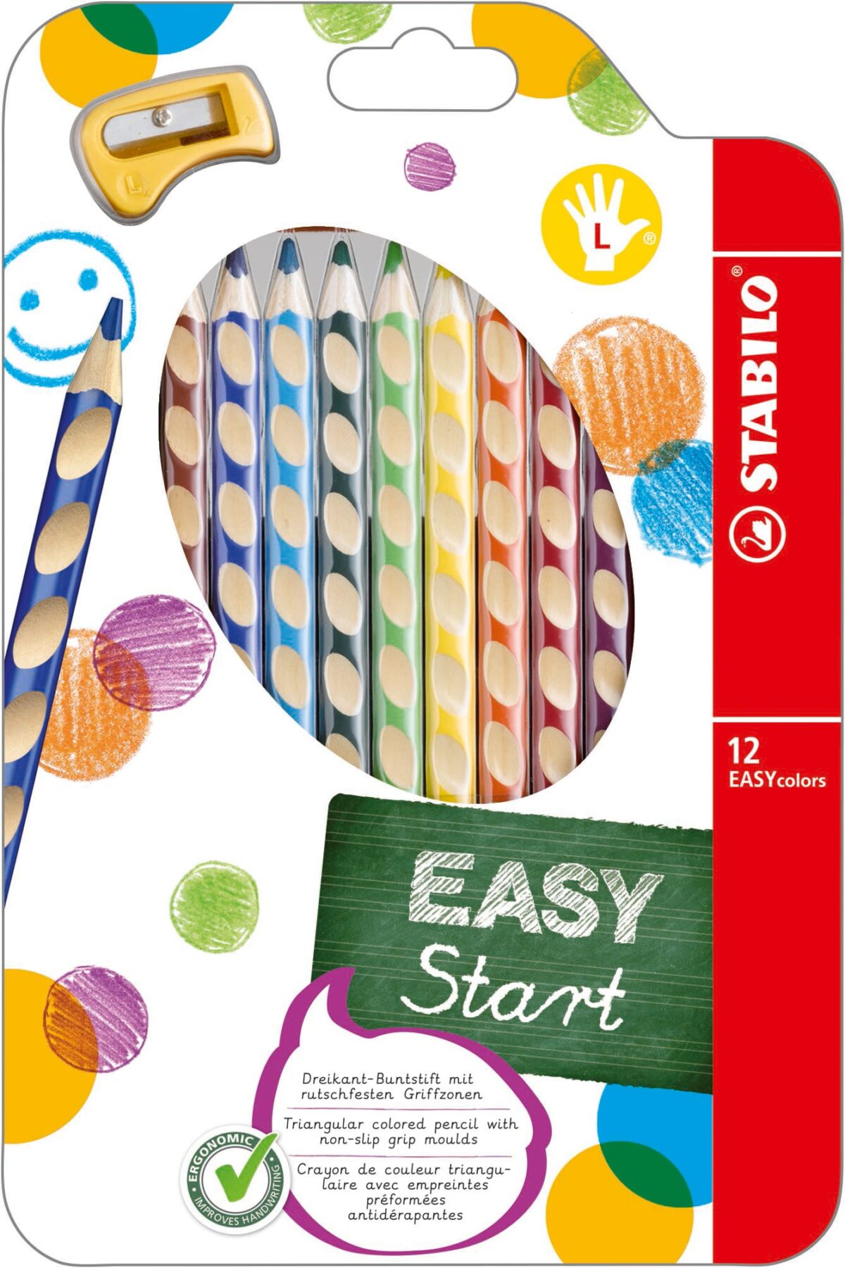 STABILO Farbstifte EASYcolors 331/12 12 Farben L – Hochwertig & günstig bei ShopDeca