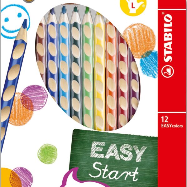 STABILO Farbstifte EASYcolors 331/12 12 Farben L