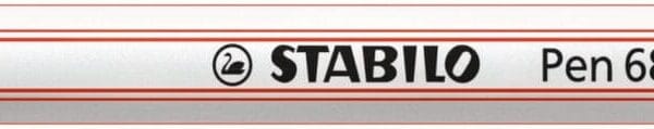 STABILO Fasermaler Pen 68 Brush 568/48 carmine