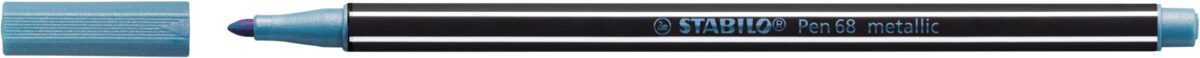 STABILO Fasermaler Pen 68 1mm 68/841 metallic blau – Hochwertig & günstig bei ShopDeca