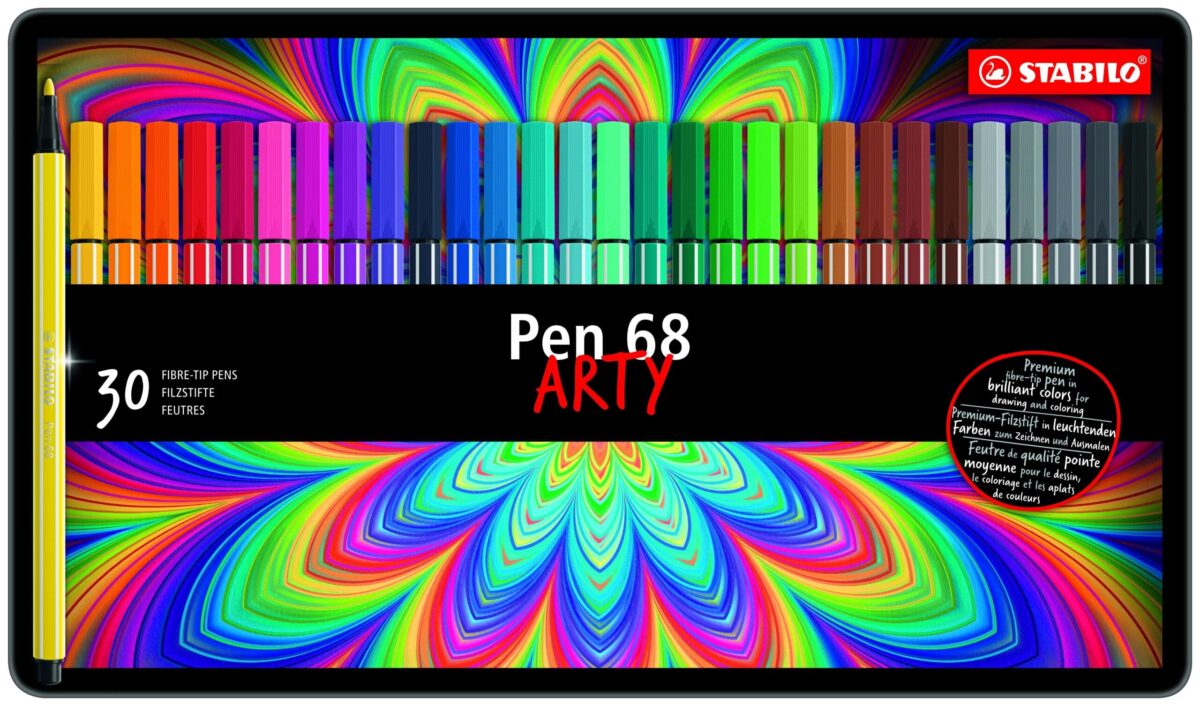 STABILO Fasermaler Pen 68 1mm 6830-6 30 Farben – Hochwertig & günstig bei ShopDeca