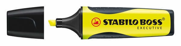STABILO Textmarker BOSS EXECUT. 2-5mm 73/14 gelb