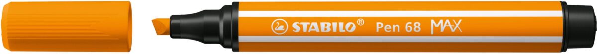 STABILO Fasermaler Pen 68 MAX 2+5mm 768/54 orange – Hochwertig & günstig bei ShopDeca