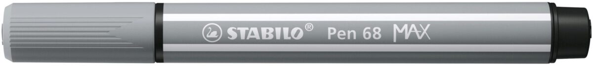 STABILO Fasermaler Pen 68 MAX 2+5mm 768/95 mittelgrau – Hochwertig & günstig bei ShopDeca