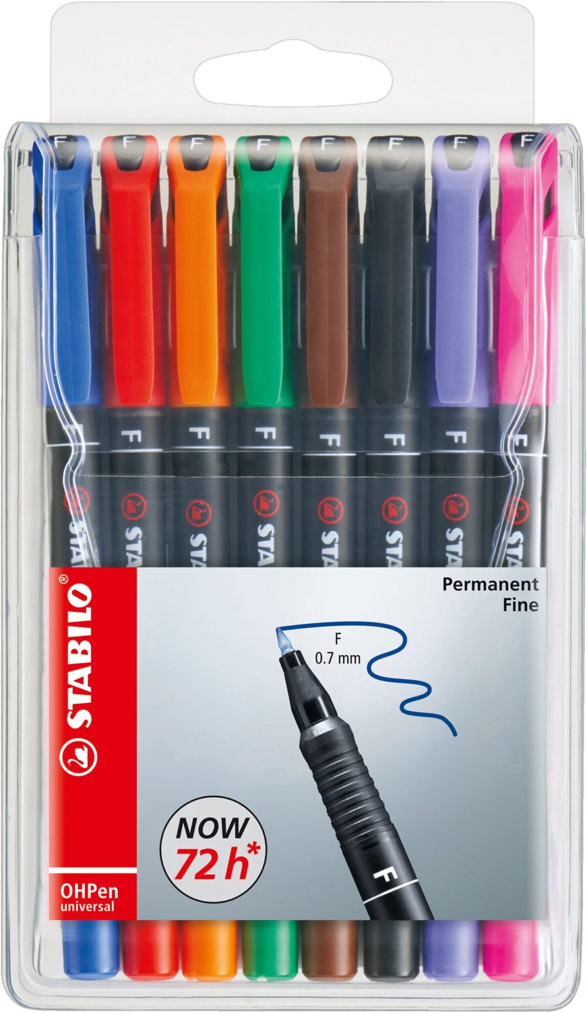 STABILO OHP Pen permanent F 842/8 8er Etui – Hochwertig & günstig bei ShopDeca