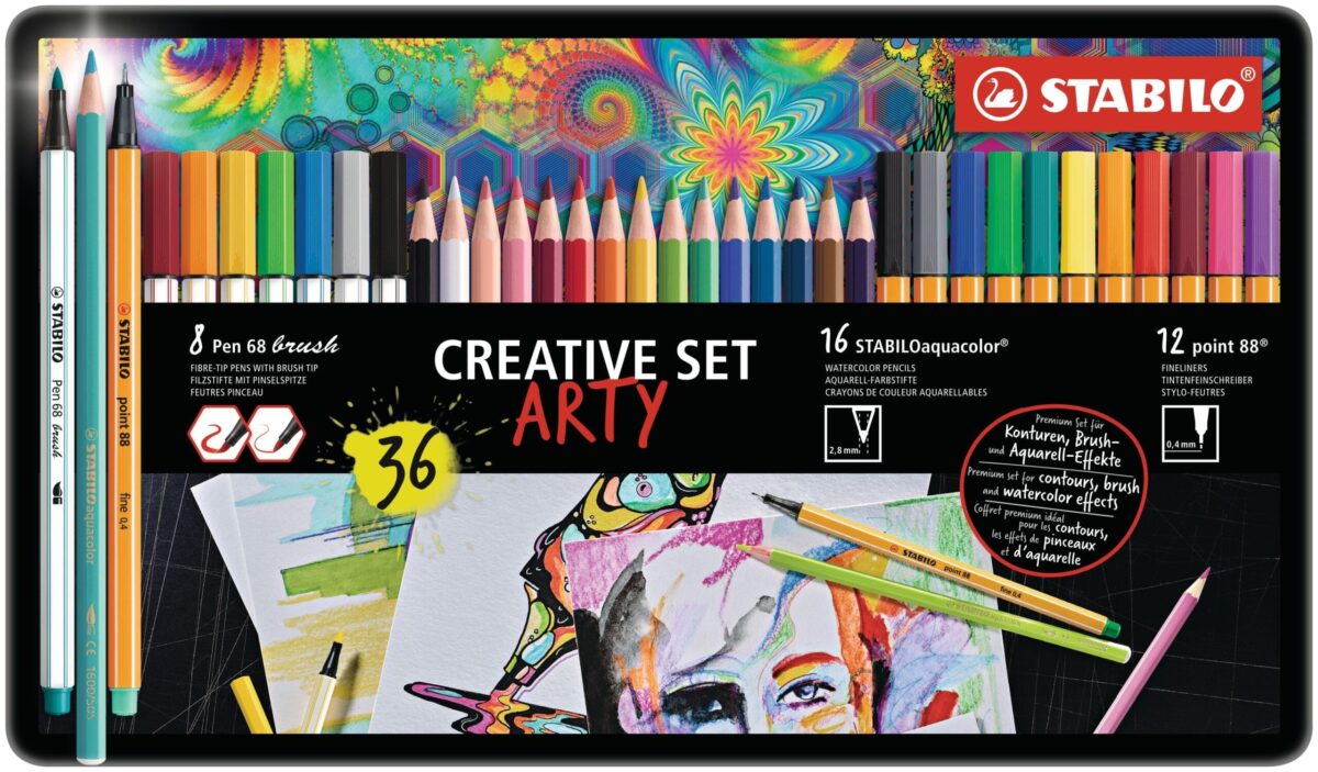 STABILO Kreativset Arty 87/3193 36 Stück ass. – Hochwertig & günstig bei ShopDeca
