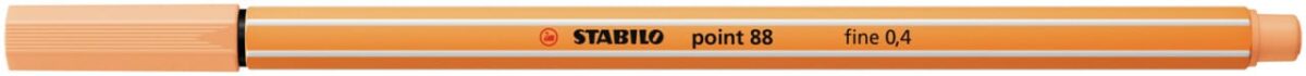 STABILO Feinschreiber Point 88 0.4mm 88/25 hellorange – Hochwertig & günstig bei ShopDeca