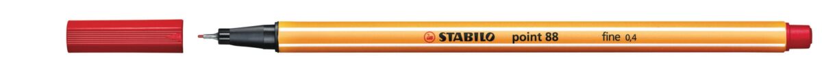 STABILO Feinschreiber point 88 0.4mm 88/40 rot – Hochwertig & günstig bei ShopDeca