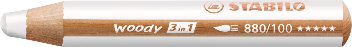 STABILO Farbstifte Woody 3 in 1 880/100 weiss – Hochwertig & günstig bei ShopDeca