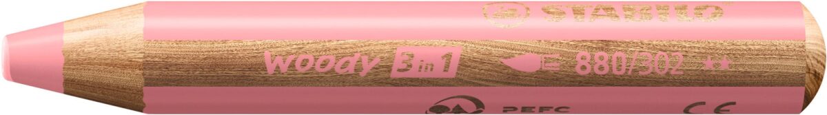 STABILO Farbstifte Woody 3 in 1 880/302 pastell rosa – Hochwertig & günstig bei ShopDeca
