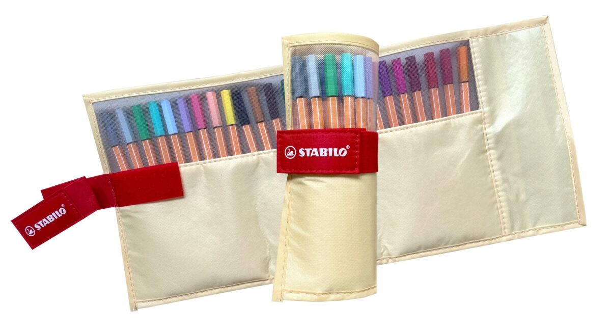 STABILO Rollerset point 88 0.4mm 8825-08-02CH 25 Farben ass. pastellgelb – Hochwertig & günstig bei ShopDeca