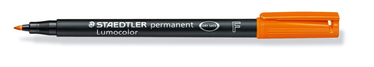 STAEDTLER Lumocolor permanent F 318-4 orange – Hochwertig & günstig bei ShopDeca