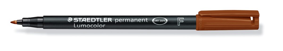 STAEDTLER Lumocolor permanent F 318-7 braun – Hochwertig & günstig bei ShopDeca