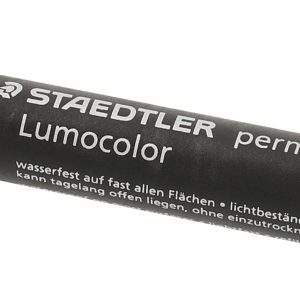 STAEDTLER Perm. Marker Lumocolor 350 350-2 rot, Keilspitze