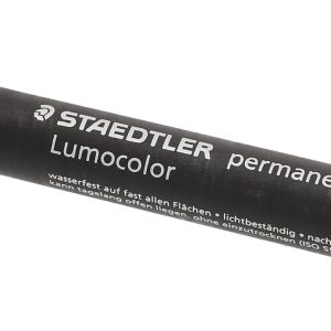 STAEDTLER Perm. Marker Lumocolor 350 350-9 schwarz, Keilspitze
